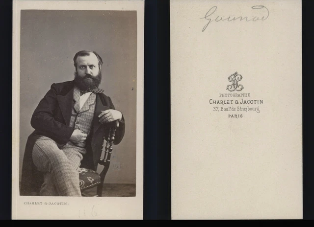 Tirage Albuminé Vintage Type Russe - Format 6,5x9,5 Cm Circa 1870 | Photo Historique Et Rare