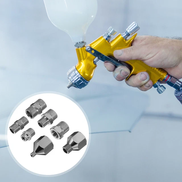 Accesorios de aerógrafo metálico adaptador aerógrafo fijación compresor de aire