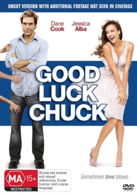 Good Luck Chuck (DVD, 2007) Dane Cook, Jessica Alba, Dan Fogler - Comedy Movie