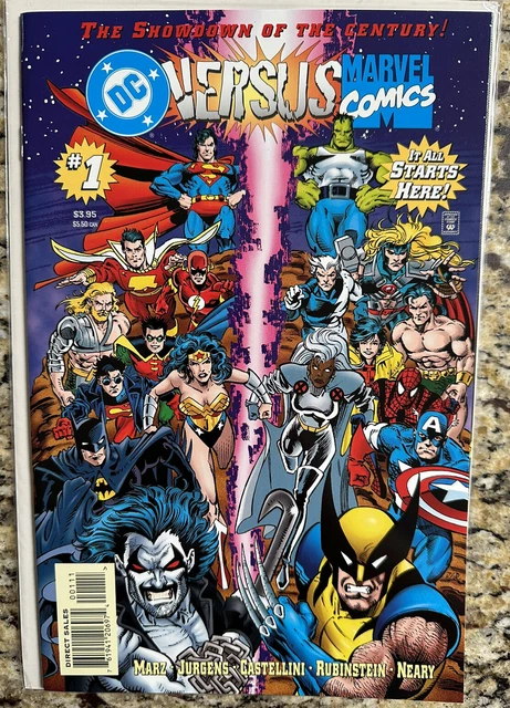 Marvel vs. DC #1 NM 1996. CGC Ready. 🔥