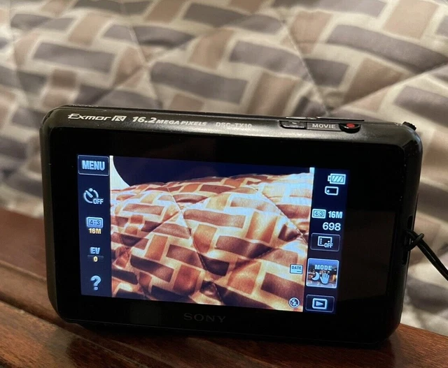 Sony Cyber-shot DSC-TX10 Waterproof Digital Camera 16.2MP Excellent Cond., Black 5
