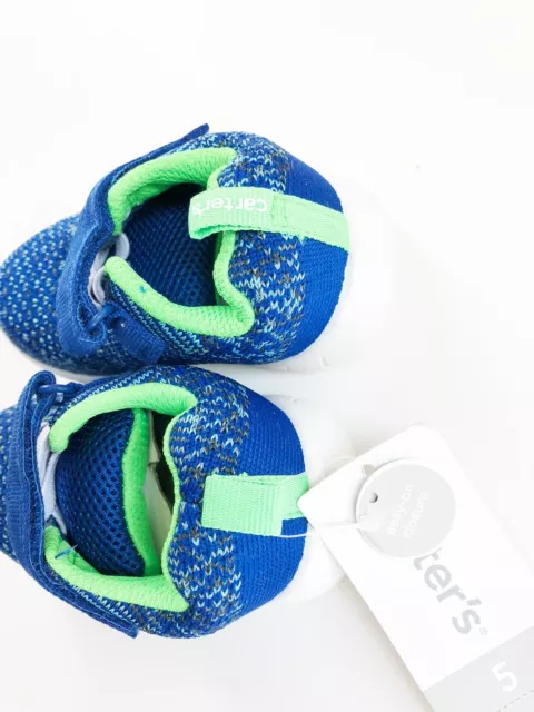 Chaussures de sport neuves Carters Swipe bleu 5 tout-petits 3