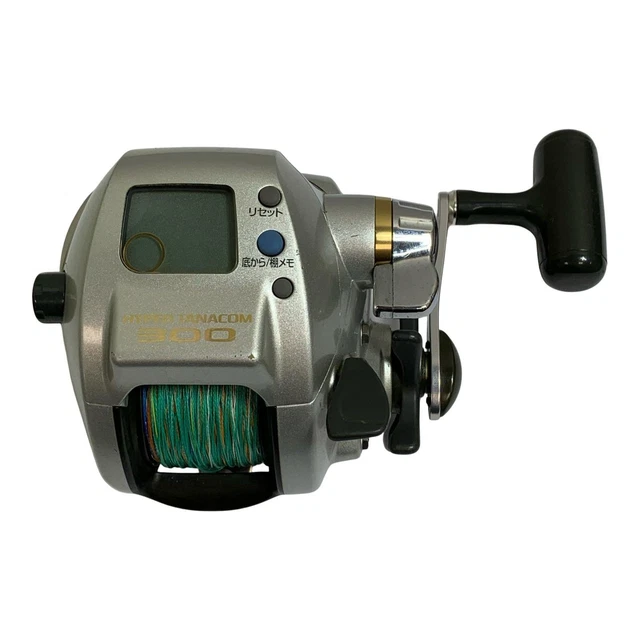 DAIWA Hyper Tanacom 300 Fishing Reel - Pre-Owned, No Power Cord, 62.3 hrs