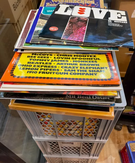 Schallplatten - Konvolut Vinyl ca. 40 - 50 LPs - Doppel LPs - Boxen
