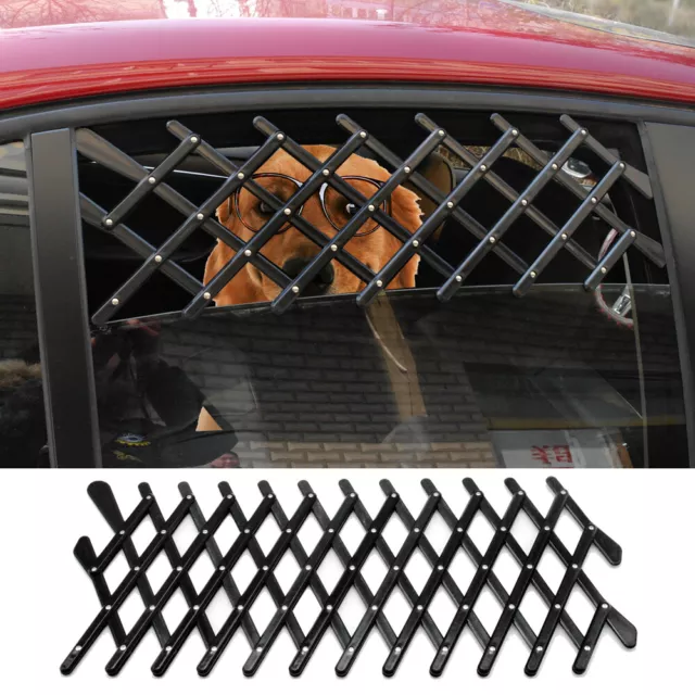 Dog Car Window Guard Safety Sill Guard Mesh Pet Travel Car Universal Adjustable