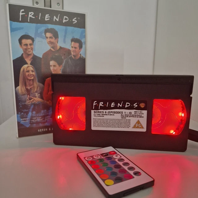 FRIENDS (TV SHOW) USB LED VHS Tape Lamp Christmas Gift Present Retro