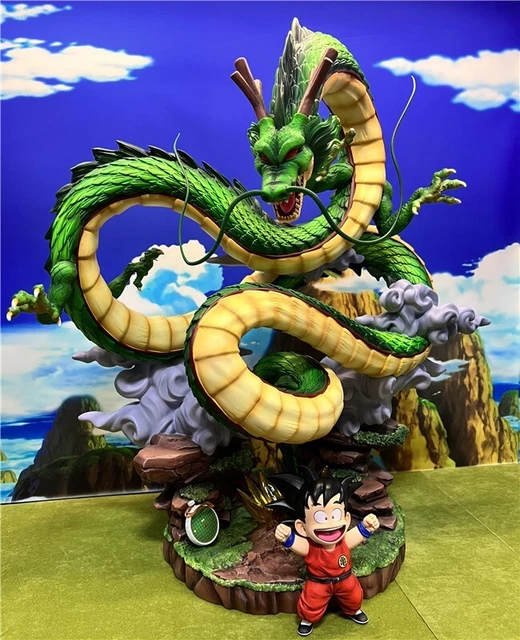 Statue Dragon Ball Z – Goku, Gohan, Goten & Shenron – 30 Cm – Neuve Sous Blister