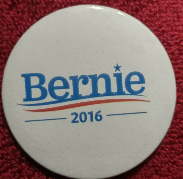 2016 Bernie Sanders for President Democrat Party 2.25" Pinback Button Badge