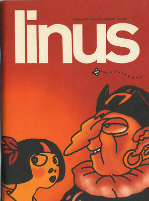 rivista a fumetti LINUS GIUGNO 1977 numero 6