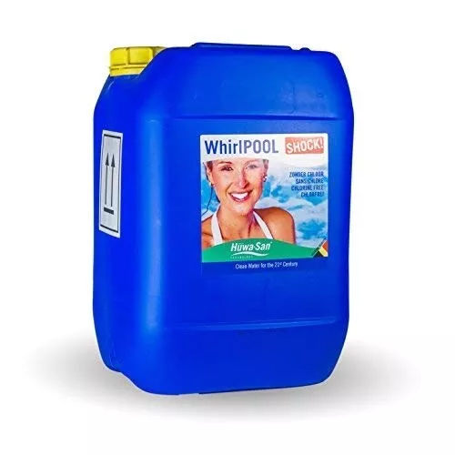 Chlorfreie Wasserflege für Pools/Whirlpool Huwa-San Whirlpool Shock 10l