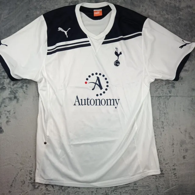 Tottenham Hotspur 2010/2011 Home Football Shirt Jersey Size L Large Puma