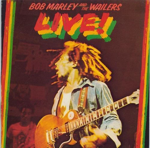 Bob Marley & The Wailers vinyl LP album record Live! - EX UK