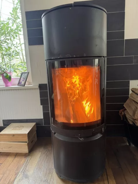 Spartherm Holzofen - Schwarz , 6,3kw, Voll Funktionsfähig