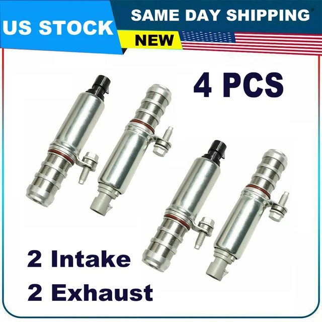 INTAKE & EXHAUST Camshaft Position Actuator VVT Solenoid Valve for