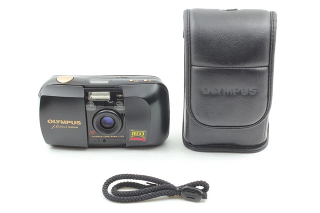 [Near MINT] Olympus μ mju stylus Panorama Black 35mm Film Point & Shoot JAPAN 2