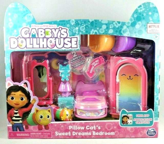 DREAMWORKS GABBY'S DOLLHOUSE Furniture Pillow Cat's Sweet Dreams
