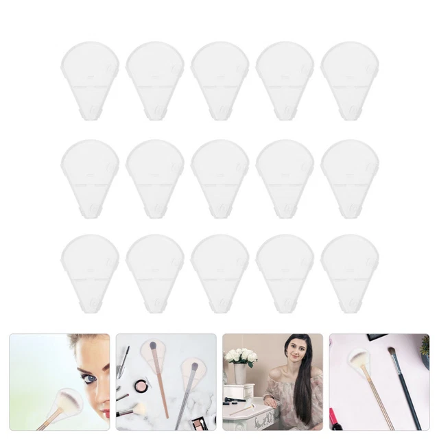 15 piezas Soporte Cepillos Maquillaje Viaje Cubierta Cerdas Maquillaje Pinceles Set