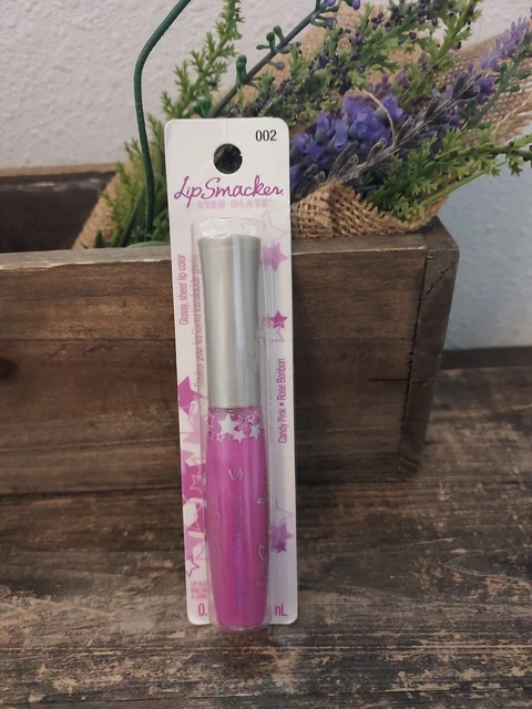 Bonne Bell Lip Smacker Star Glaze # 002 Candy Pink Colored Gloss Vintage