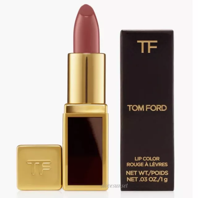 NIB {Tom Ford} #03 CASABLANCA (deep pink mauve) Lipstick Mini Size 0.03 oz /1g