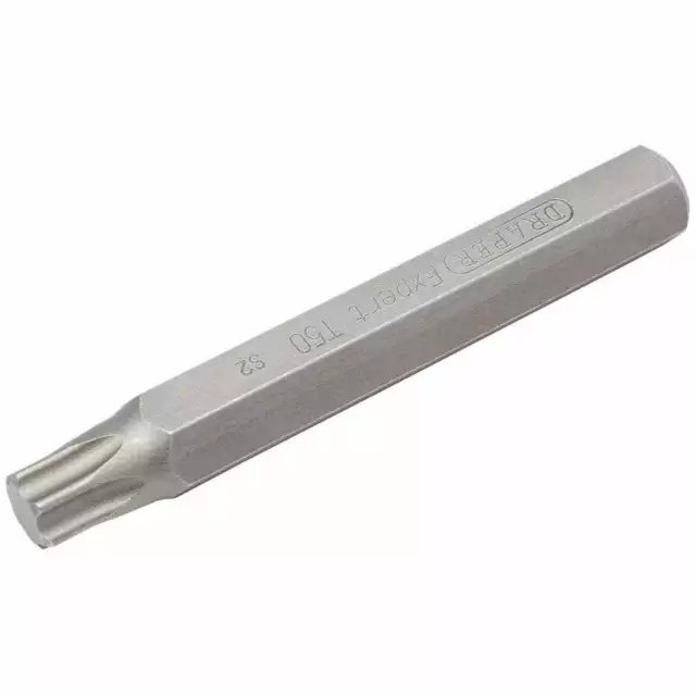 Draper Tools T50 x 75mm Draper TX-Star® 10mm Insert Bit for Mechanic's Bit Sets