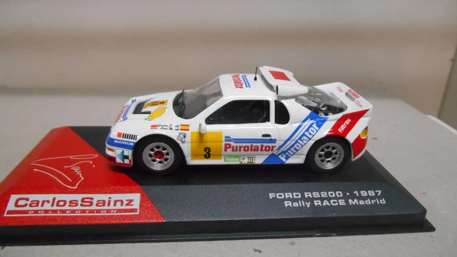 FORD RS200 1987 Rally Race Carlos Sainz 1:43 Altaya Ixo EUR 25,20 