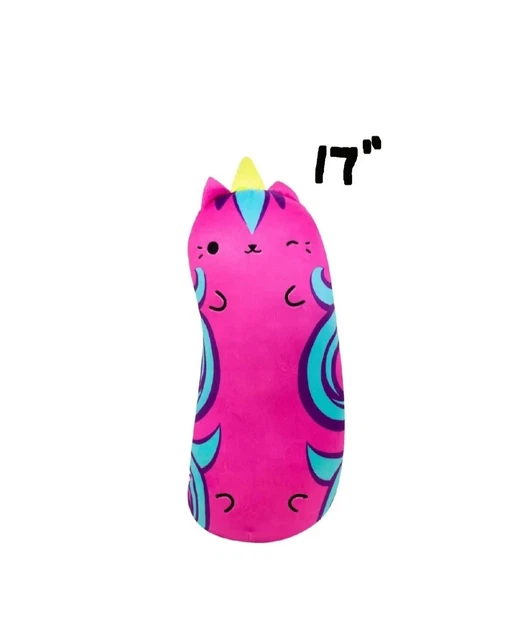 CATS VS PICKLES Hugger Unicat 17" Super Soft and Huggable Plush Pillow