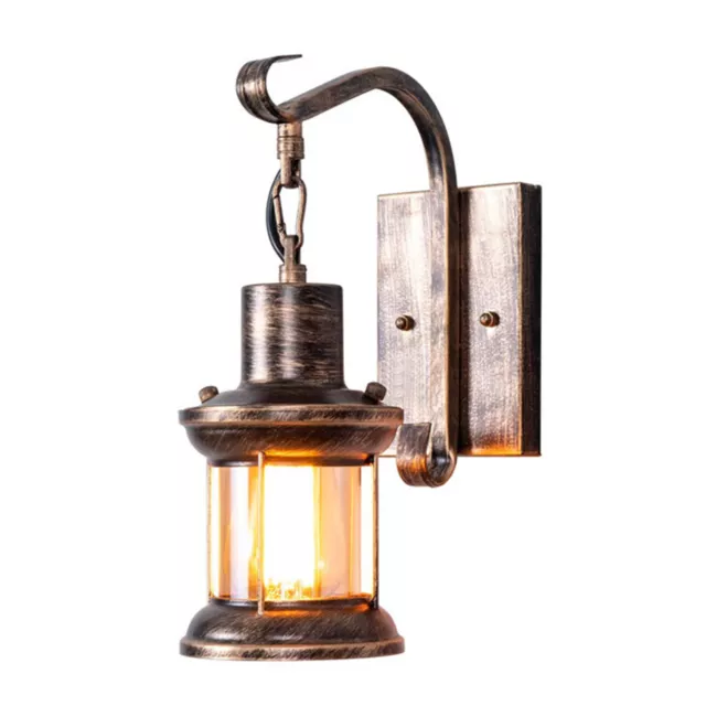 Industriell Retro Wandleuchter Veranda Garten Licht Vintage Außen Leuchte Lampe