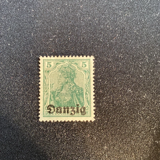 Danzig 1920 Michel-Nr. 1 mit Falz