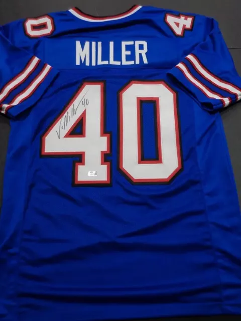 Von Miller Buffalo Bills signed autographed custom jersey size XL