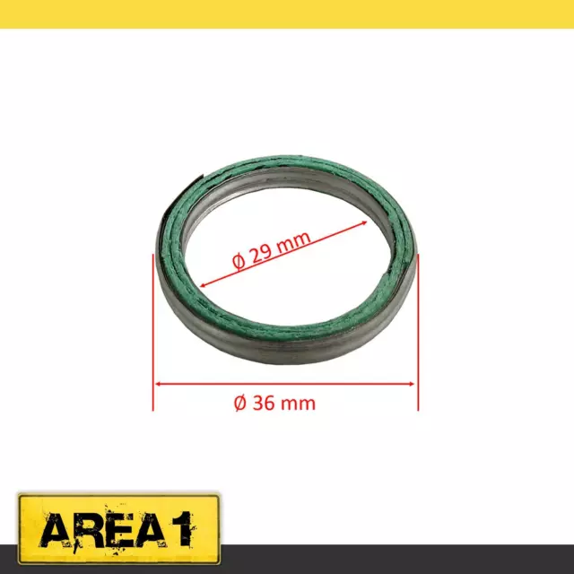 Auspuff Dichtung Krümmer Sym Jet 50, 4R, Jungle, Mask (36x29)