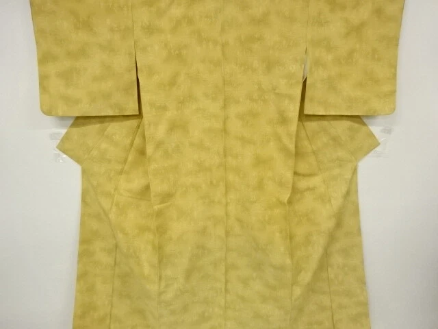 6711692: Japanese Kimono / Antique Kimono / Fushi Tsumugi / Tree