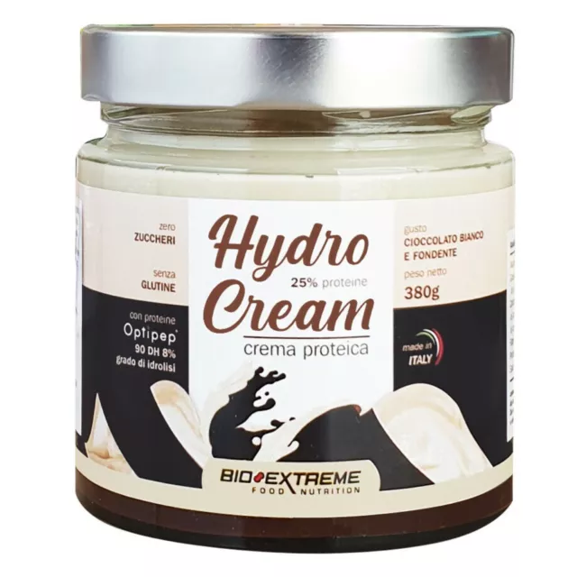 BIO-EXTREME NUTRITION HYDRO Cream 380 gr CREMA PROTEICA SPALMABILE ZERO ZUCCHERI