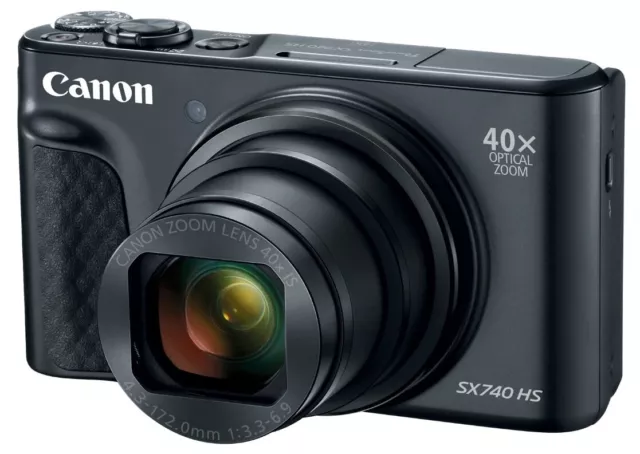 NEW Canon PowerShot SX740 HS 4K Digital Camera Zoom 40x Optical 80x Digital