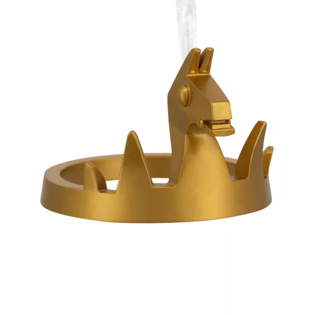 2023 Hallmark Ornament Christmas Tree Fortnite Victory Crown Gold Tone