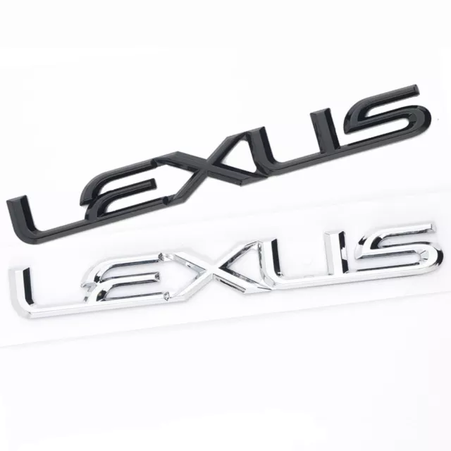 Für Lexus Auto Schriftzug Abzeichen Aufkleber Emblem Badge Logo NEW
