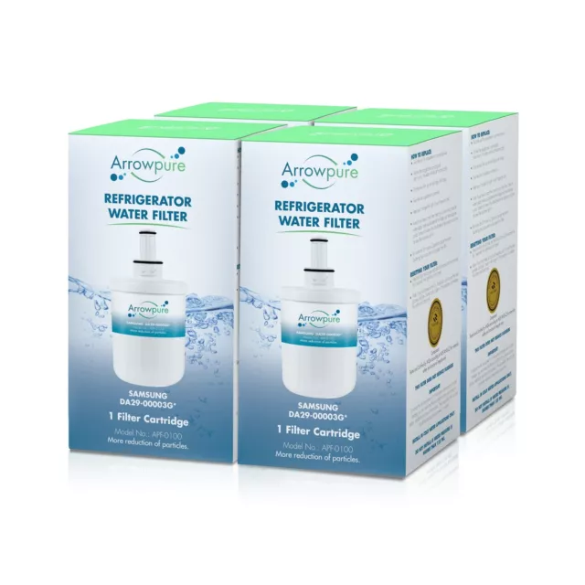 4X Compatible Samsung DA29-00003G Aqua-Pure Plus Refrigerator Water Filter