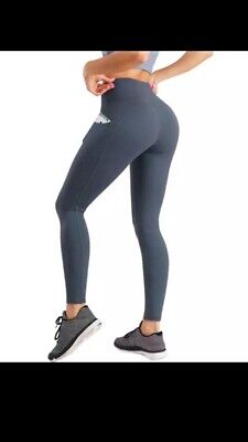 CMTOP Leggings da Pantaloni Yoga Donna Pants Push Up Sportivi Spiegate a Nido dApe delle Vita Alta Controllo della Fitness Sport Pancia Opaco Elastici Morbidopalestra di Controllo del Tummy 