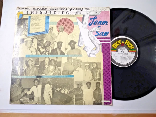 TENOR SAW LIVES On: A Tribute To Tenor Saw - Vinyl LP 1991