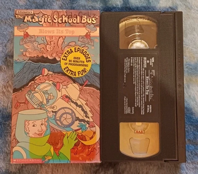 VHS MAGIC SCHOOL Bus, The 1994 Blows Its Top Lily Tomlin Fast Same Day ...