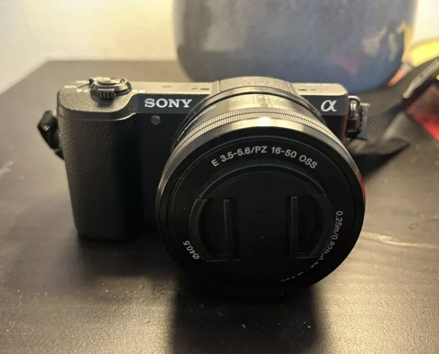 Sony Alpha A5100 24.3MP Digital SLR Camera - Black (Near Mint Condition)