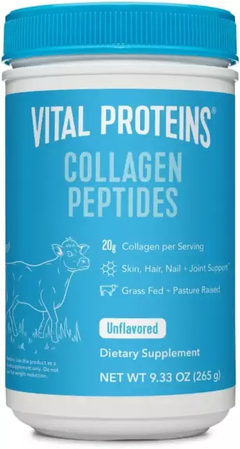 Vital Proteins Collagen Peptides Unflavored 9.33 oz, Free Shipping