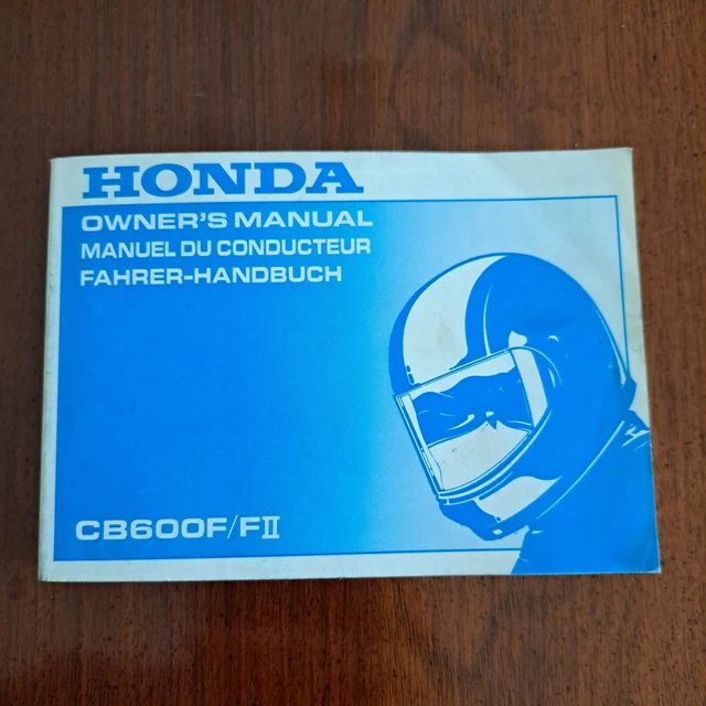 MANUALE UTENTE USO MANUTENZIONE HONDA CB600F CB 600 F Hornet owner's manual