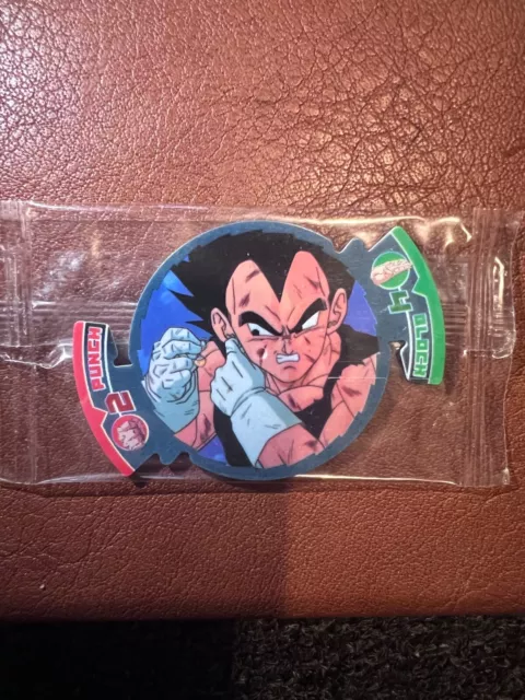 sealed Vegeta - dragon ball z tazo dizks series 2