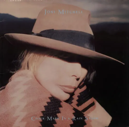 Chalk Mark In A Rai... Joni Mitchell UK vinyl LP  record