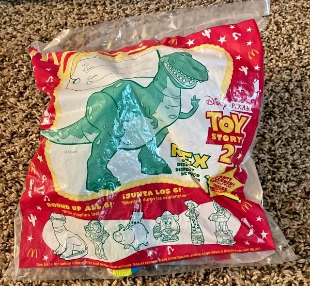 1999 TOY STORY 2 Mcdonalds Candy Dispenser Toy Rex 12.99 PicClick