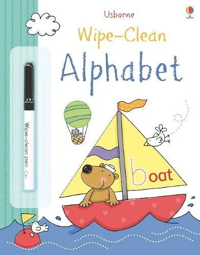 WIPE-CLEAN ALPHABET BOOK (WIPE-CLEAN BOOKS) By Stacey Lamb **BRAND NEW**