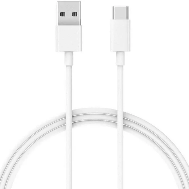 Cable USB tipo C a USB-A 2.0 macho 1M color blanco Cable de Datos y Carga Carga