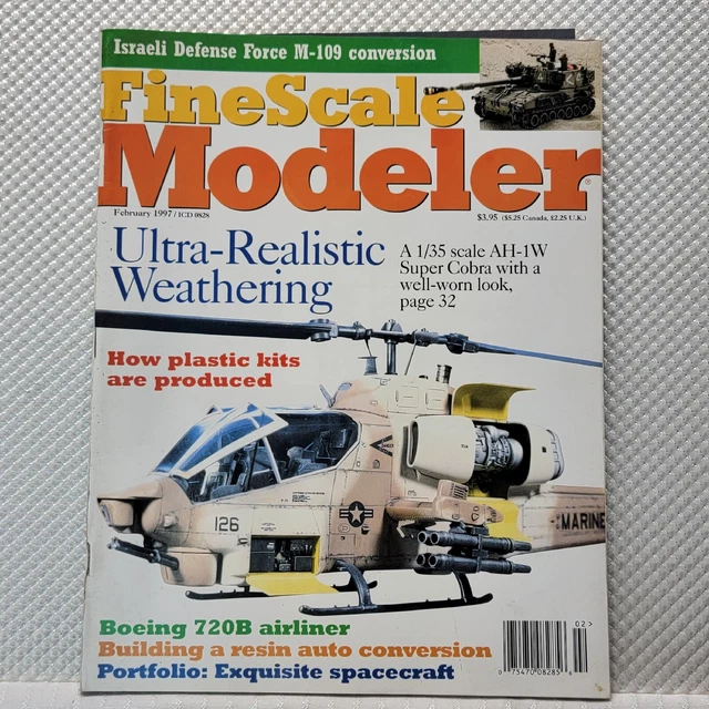 FINE SCALE MODELER Magazine February 1997 For Plastic Model Kit