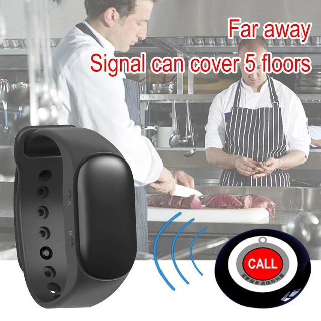 Cafe Call System RESTAURANT CAFE PAGER Wireless Waiter Calling System Watch Receiver ...