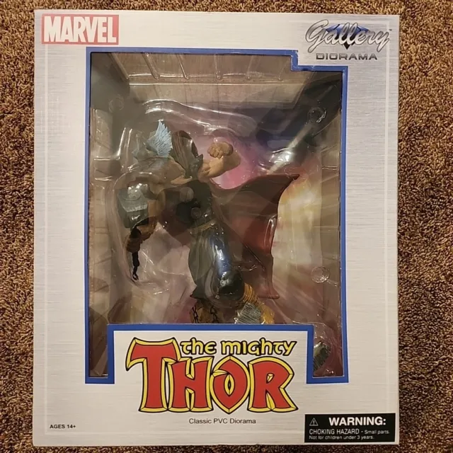 Marvel Diamond Select Gallery Diorama Thor Statue Figurine